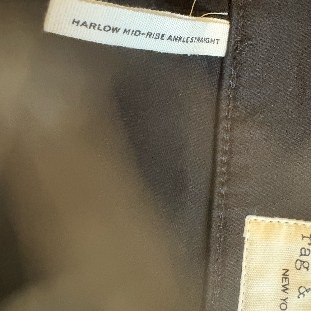 Rag & Bone Harlow mid rise Straight Leg Women's Jeans - Picture 9 of 10